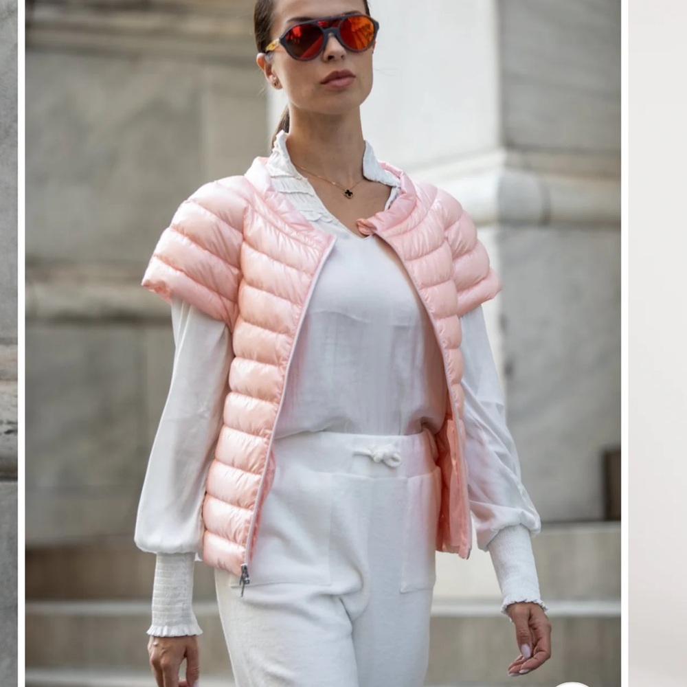 COTES Of London St. Ives Down Vest Size XS Pink